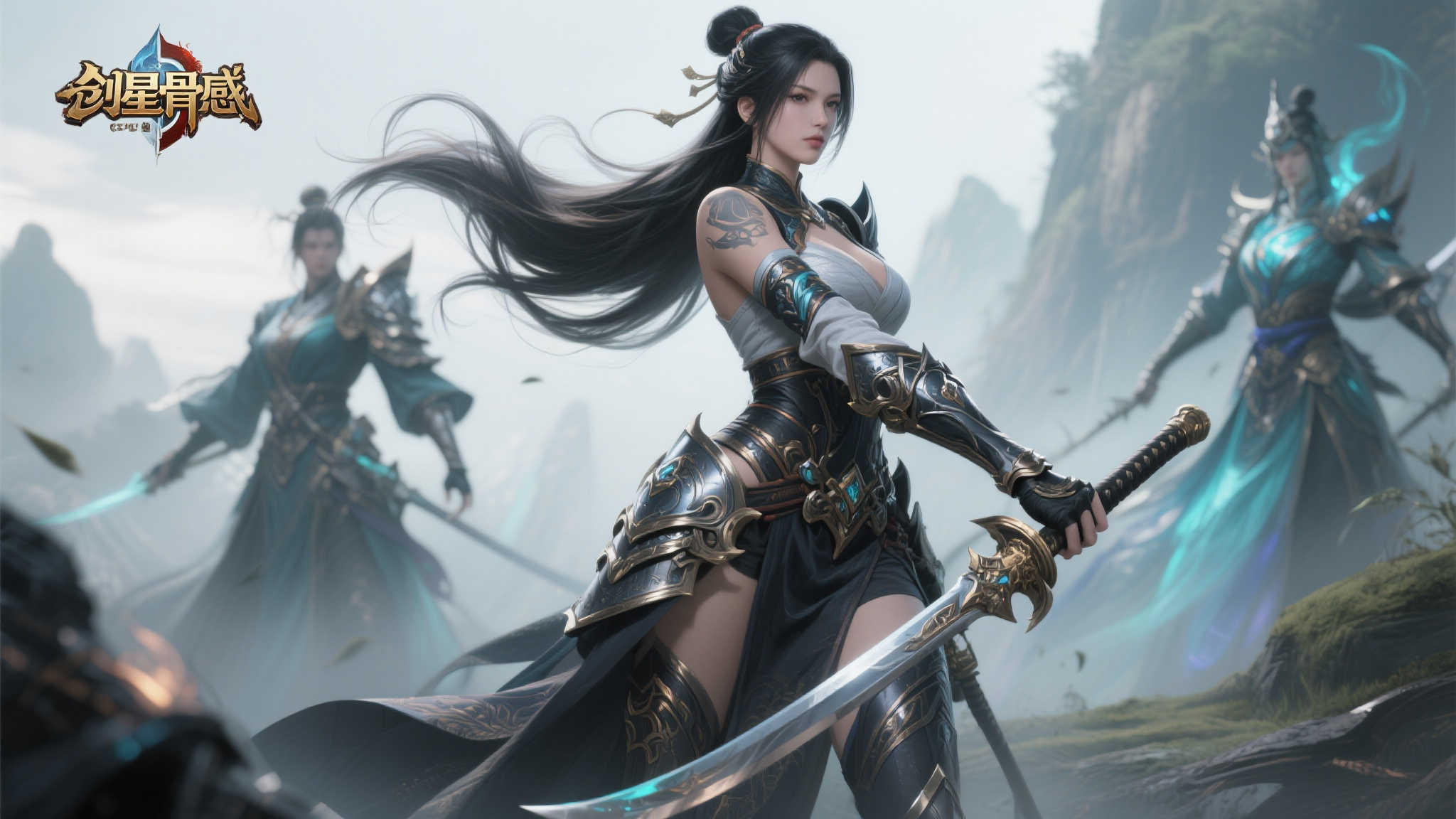《剑星》官方发布全新4K壁纸:绝美骨感美女引人注目!
